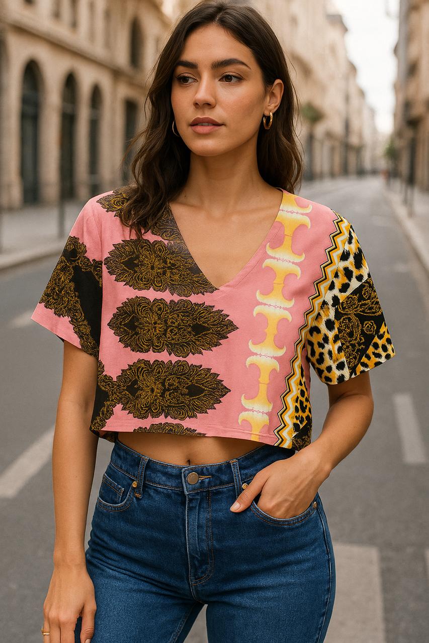 CROP PATTERNED