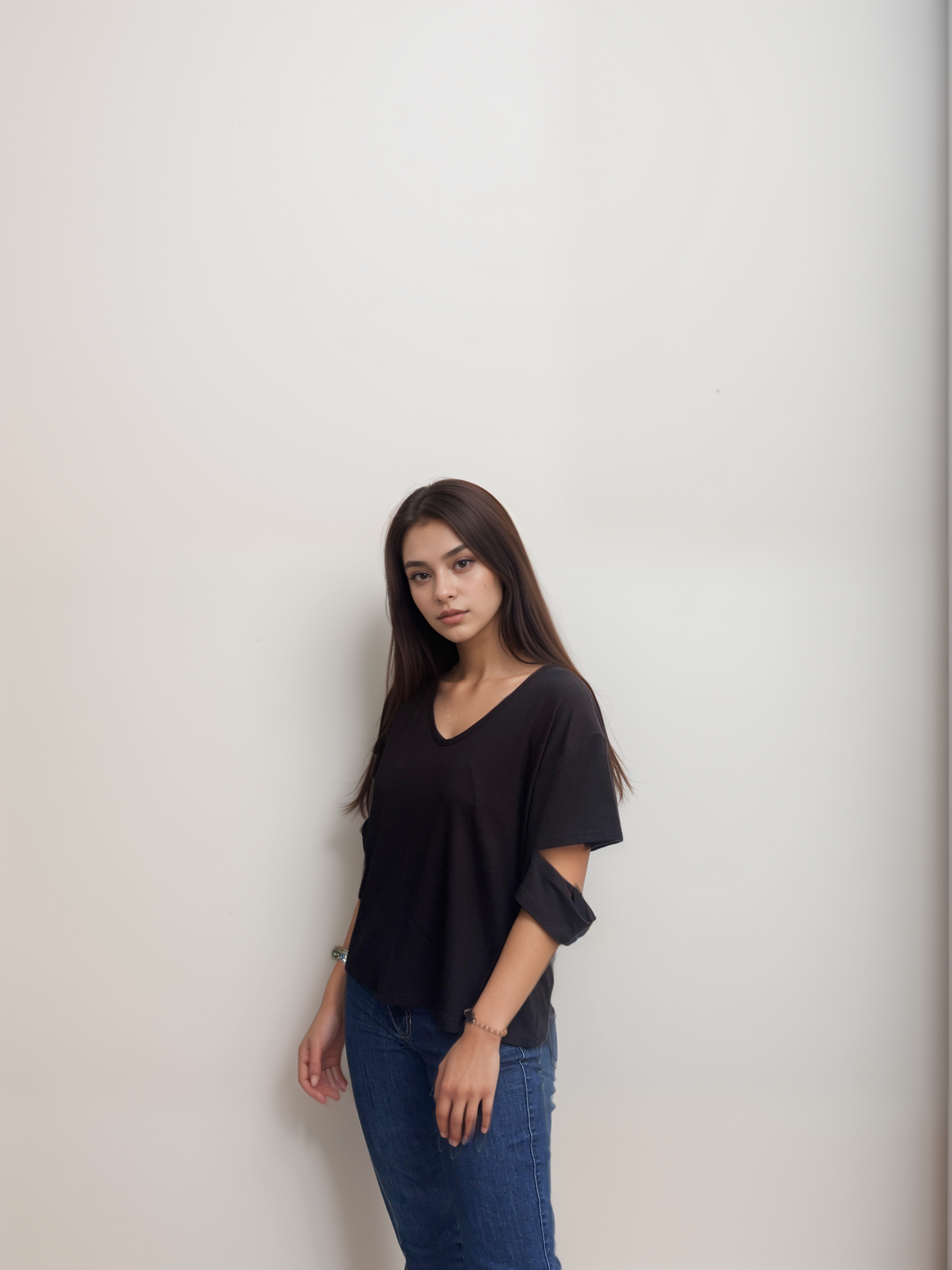 T SHIRT CUT OUT ELBOW