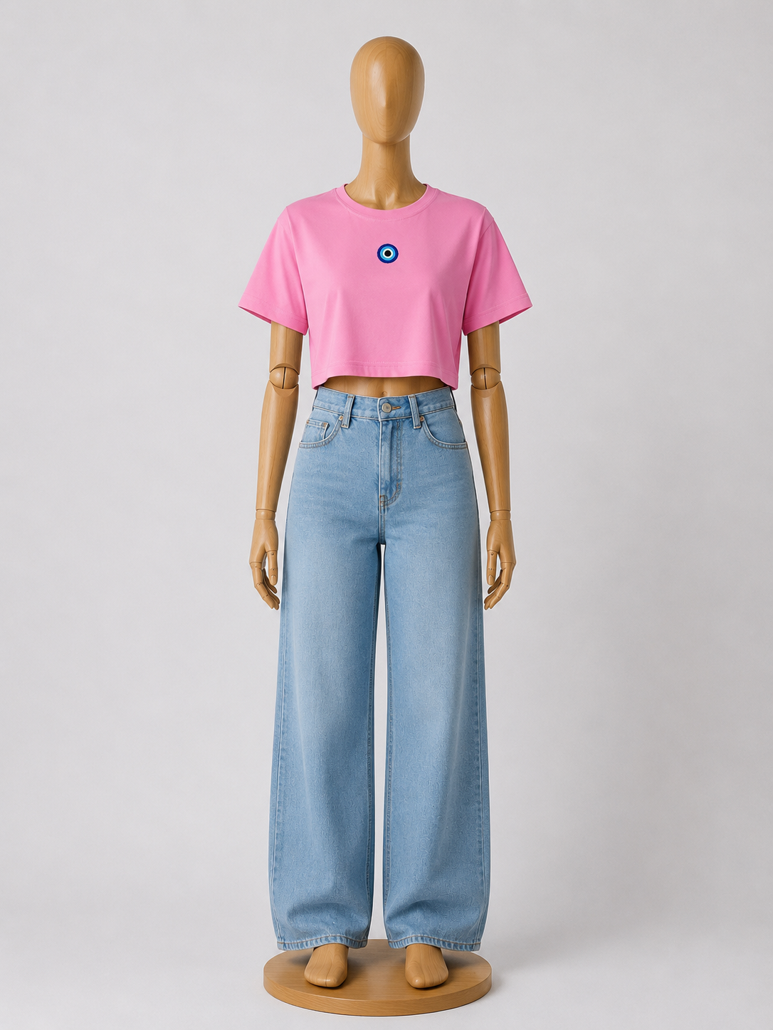 Crop Top With Motif