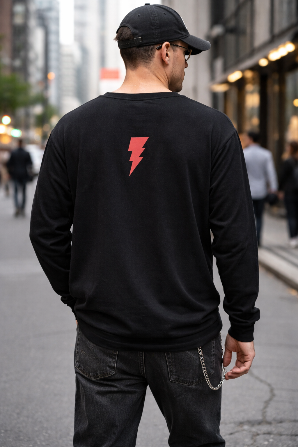 PRINTED THUNDER TOP
