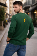 THUNDER EMROIDERY LS TOP