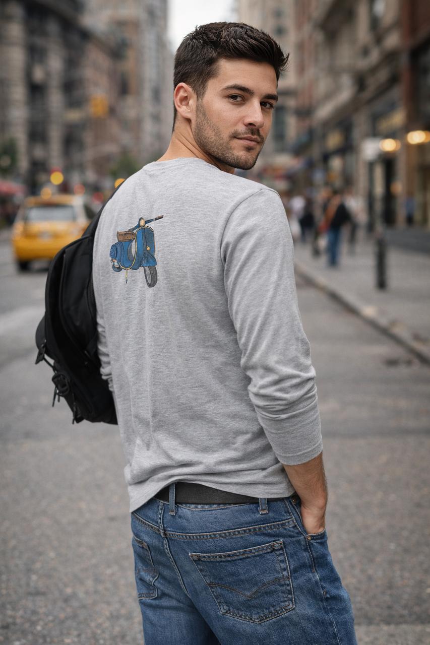 VESPA LONG SLEEVE TOP