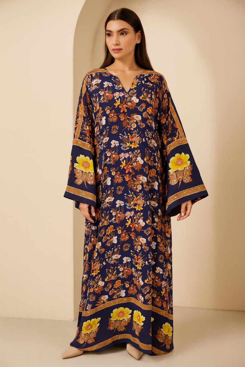 FLORAL ABAYA